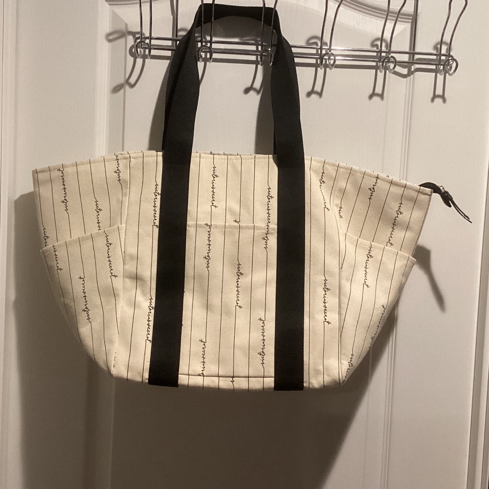 Victoria’s Secret Canvas Script Logo Tote Bag